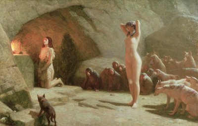 Temptation of St. Anthony by Charles Dolland